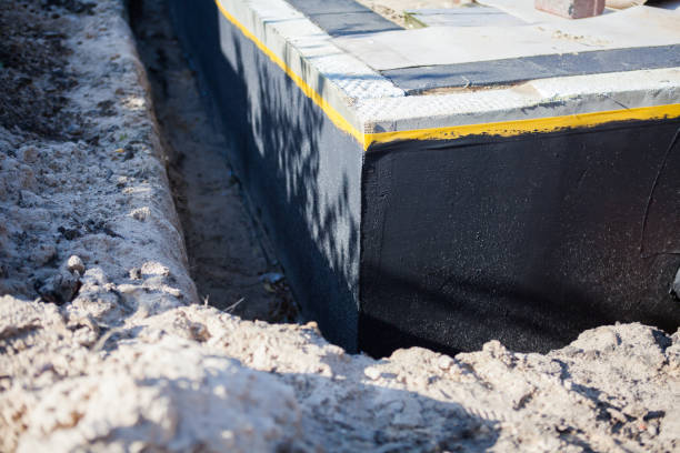 Residential Waterproofing installation at a Oak Ridge, TN home by SJ Waterproofing Pros