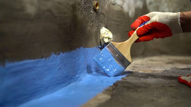 Commercial Waterproofing project at a Oak Ridge, TN business property by SJ Waterproofing Pros